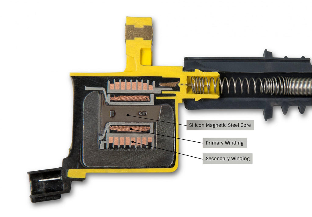 Ignition Coil Supercoil Series- 2007-2016 Ford 3.5L/3.7L V6, Black, Individual Fits Ford 2007-2016 3.5 / 3.7L V6 Applications ACCEL