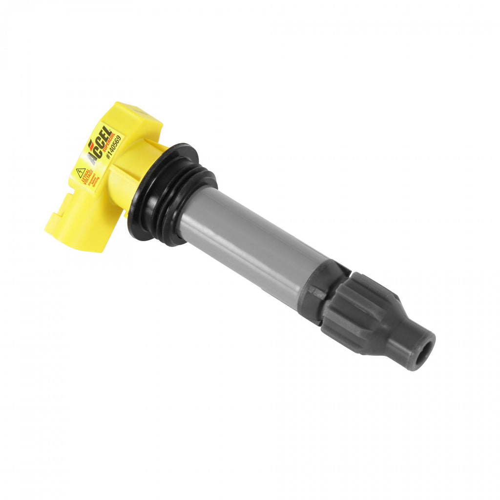 Ignition Coil Supercoil Gm/Saab/Suzuki V6 Engines Individual Yellow ACCEL