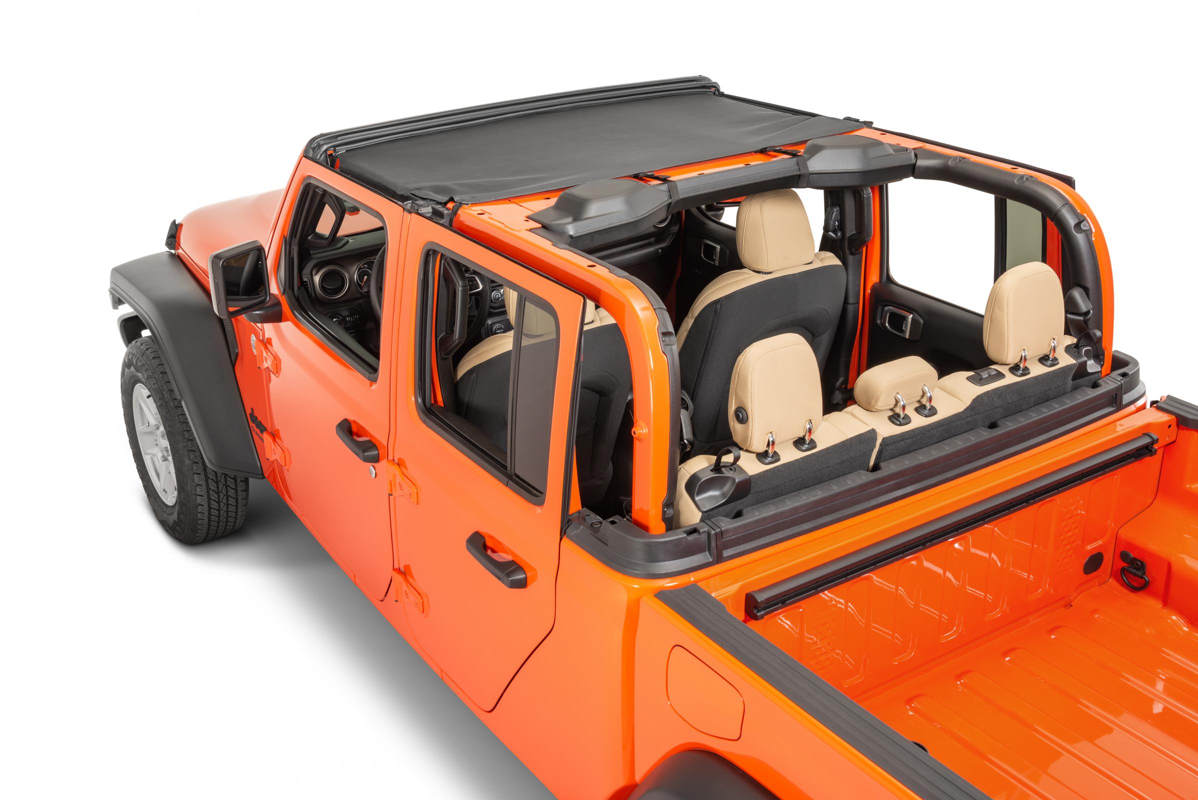 Bimini Top 2018-2023 Jeep JL JLU & JT Gladiator 2 &4 Dr MasterTwill