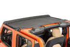 Bimini Top 2018-2023 Jeep JL JLU & JT  Gladiator 2 &4 Dr Black Diamond