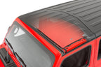 ShadeMaker Freedom Mesh Bimini Top Plus 18-2023 JLU Jeep Wrangler 4 Dr Black