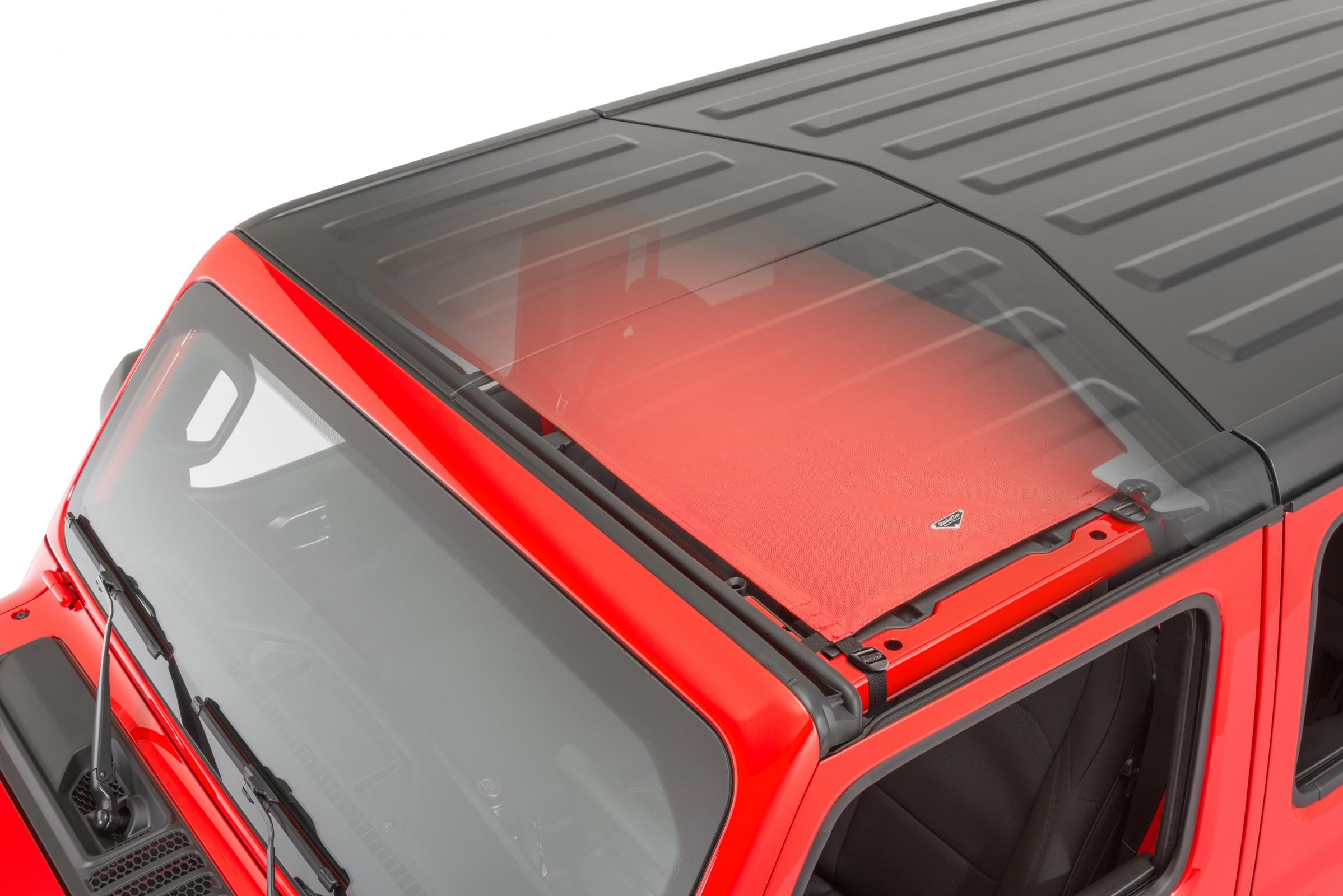 ShadeMaker Freedom Mesh Bimini Top 18-2023 JL  Jeep Wrangler 2 & 4 Dr  & Gladiator Red