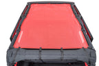 Jeep JK Mesh Bimini Top ShadeMaker Plus For 07-18 Wrangler JK 4 Door Red MasterTop