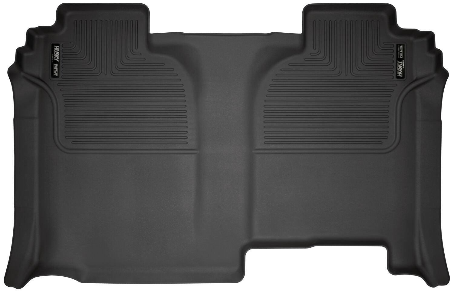Weatherbeater 2nd Seat Floor Liner (Full Coverage) For 2019-2026 Silverado 1500/1500 LTD/2500 HD/3500 HD, Sierra 1500/1500 Limited/2500 HD/3500 HD Husky Liners
