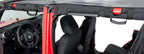 Bimini Top Plus with Integrated Grab Handle, 07-18 Jeep JK Wrangler 4 Door, MasterTwill MasterTop