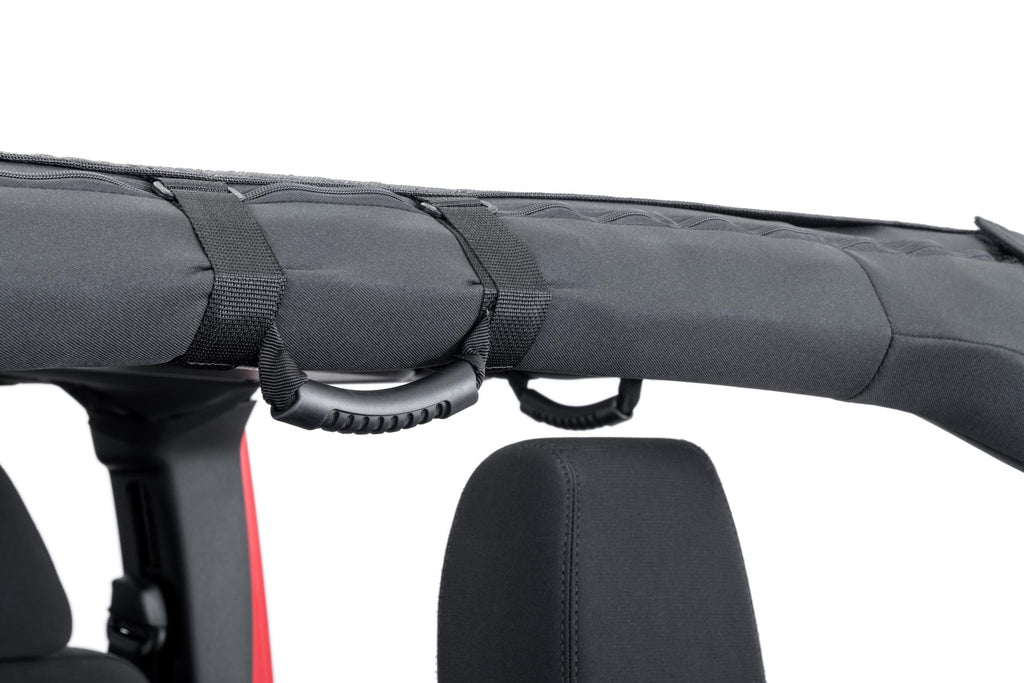 Bimini Top Plus with Integrated Grab Handle, 07-18 Jeep JK Wrangler 4 Door, MasterTwill MasterTop