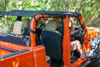 Bimini Top Plus with Integrated Grab Handle, 20-Present Jeep JT Gladiator 4 Door, Black Diamond MasterTop