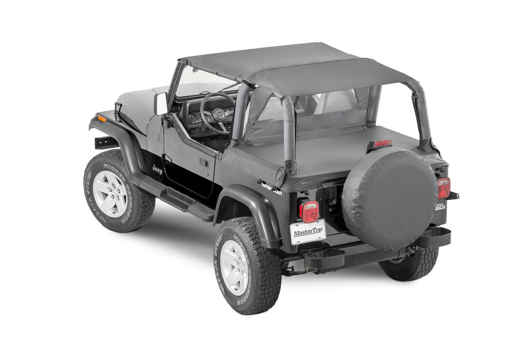 Jeep YJ Bimini Top Plus For 92-95 Wrangler YJ Black Diamond MasterTop