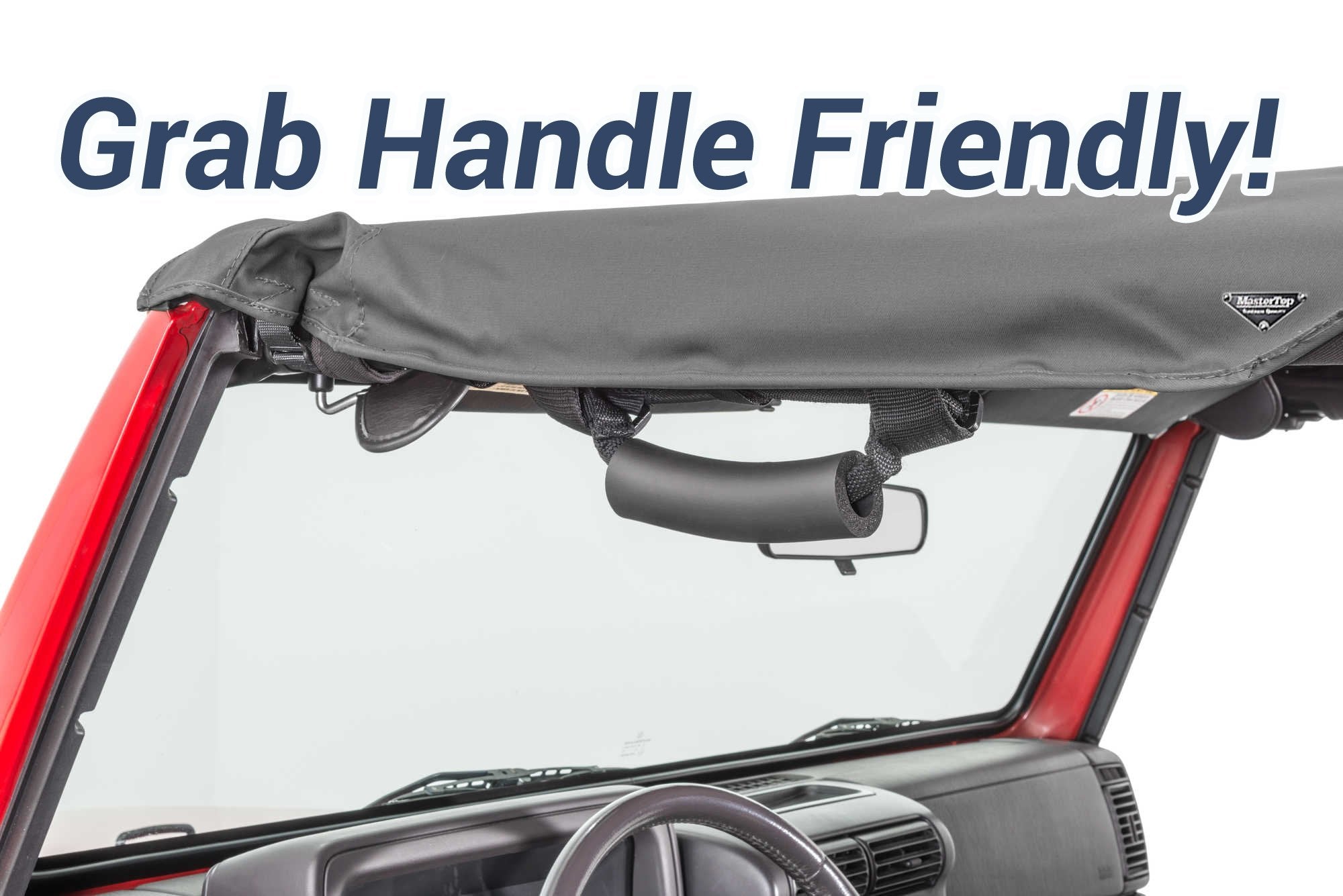 Jeep YJ Bimini Top Plus For 92-95 Wrangler YJ Black Diamond MasterTop