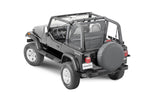 Jeep Zip Down WindStopper For 80-06 Jeep CJ 87-06 Wrangler TJ/YJ Black Diamond MasterTop