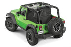 Jeep JK WindStopper Plus/Tonneau Cover Combo For 07-18 Wrangler JK 2 Door MasterTop