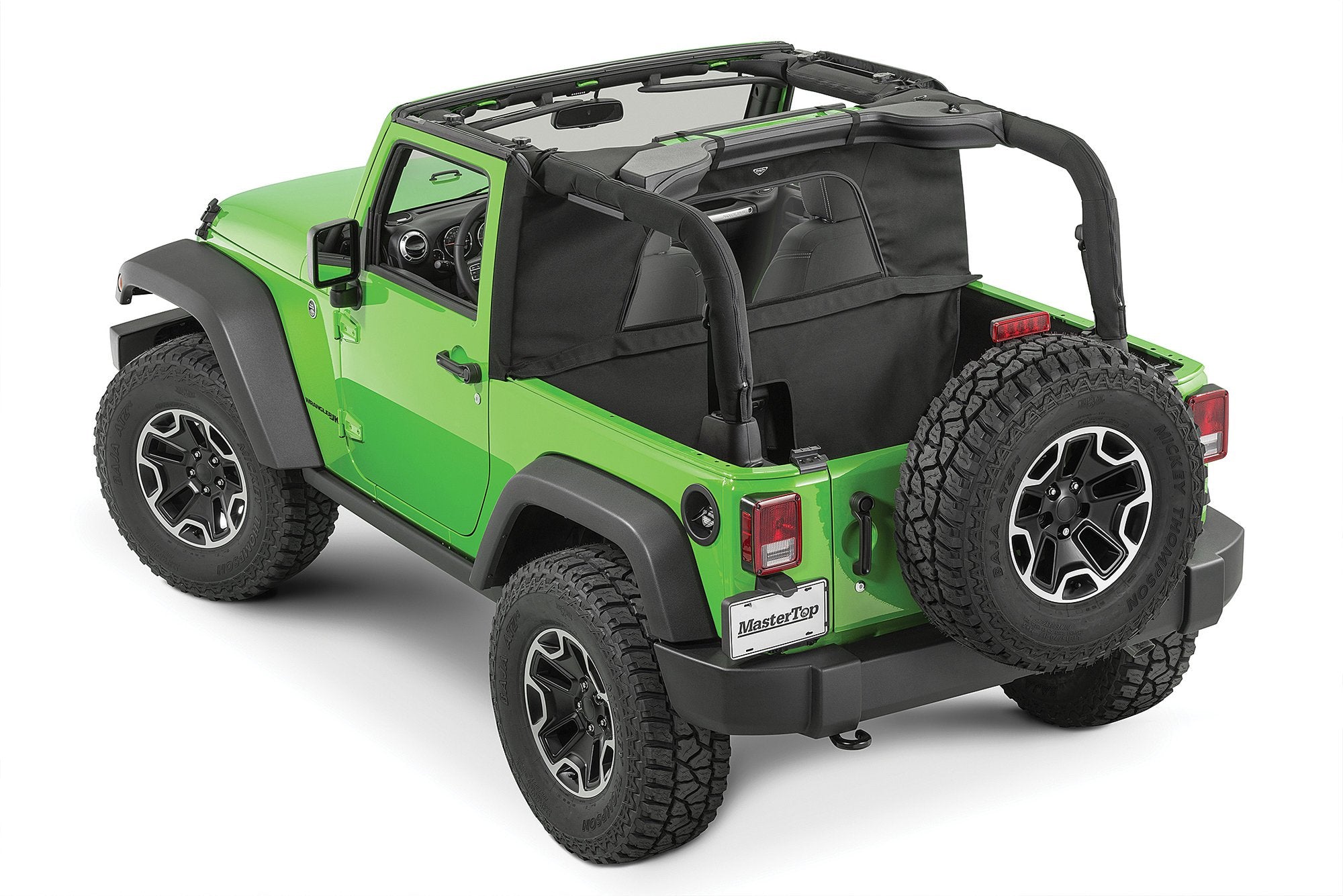 Jeep JK WindStopper Plus/Tonneau Cover Combo For 07-18 Wrangler JK 2 Door MasterTop