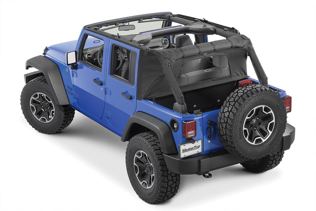 Jeep JK WindStopper Plus/Tonneau Cover Combo For 07-18 Wrangler JK 4 Door MasterTop
