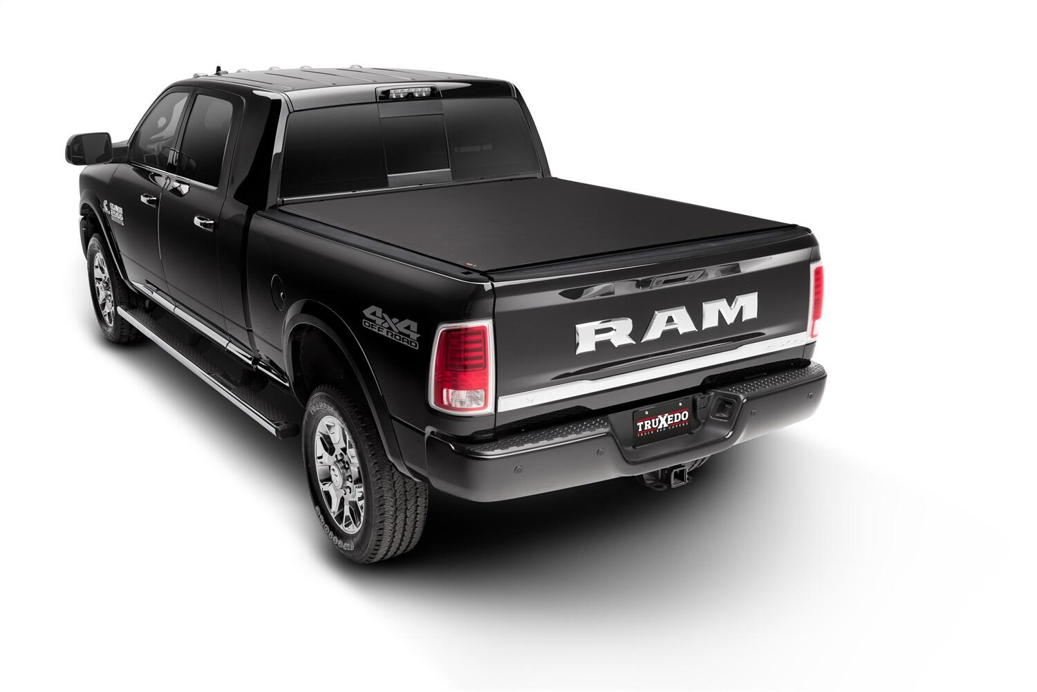 Pro X15 Tonneau Cover Black 2009-2018 (2019-2024 Classic) Ram 1500/2010-2025 2500/3500 6 Foot 4 Inch Bed without RamBox Truxedo