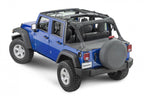 Jeep JK Tonneau Cover For 07-18 Wrangler JK 4 Door Black Diamond MasterTop