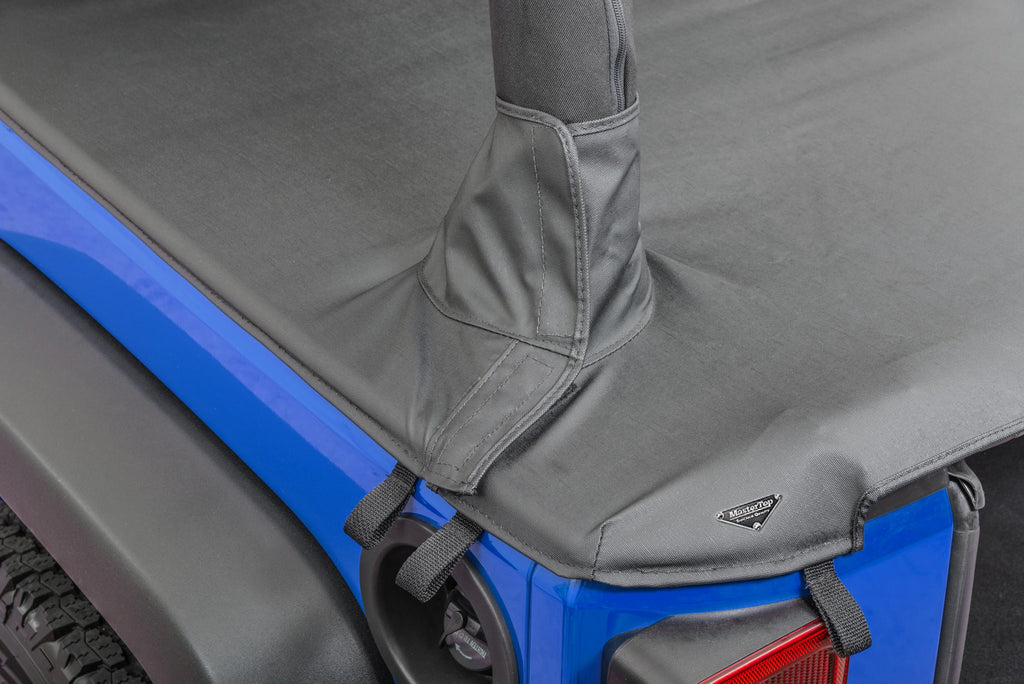 Jeep JK Tonneau Cover For 07-18 Wrangler JK 4 Door Black Diamond MasterTop