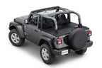 Tonneau Cover 2018-2024  Jeep JL Wrangler 2Dr Soft Top Models MasterTwill MasterTop