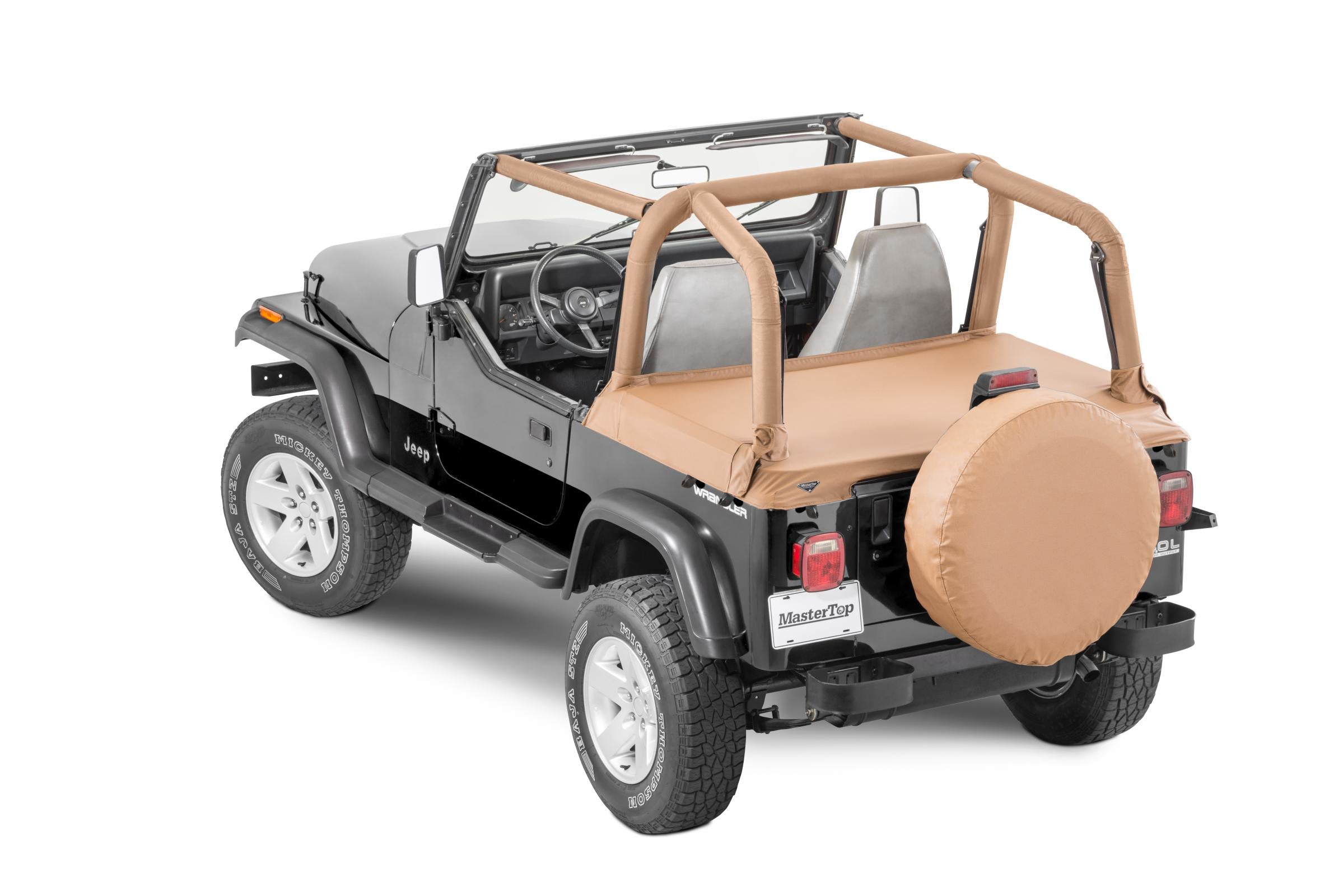 Jeep YJ Tonneau Cover For 92-95 Wrangler YJ Spice Diamond MasterTop