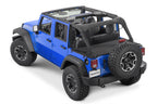 Jeep Tonneau Cover For 07-18 Jeep JK Wrangler 4 Door For Use With Windstopper Plus Mastertwill MasterTop