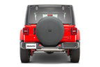Jeep Wrangler JL Spare Tire Cover For 18-Pres Wrangler JL 33 inch 285/70R17 Black MasterTop