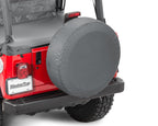 Jeep Wrangler JL Spare Tire Cover For 18-Pres Wrangler JL 33 inch 285/70R17 Black MasterTop