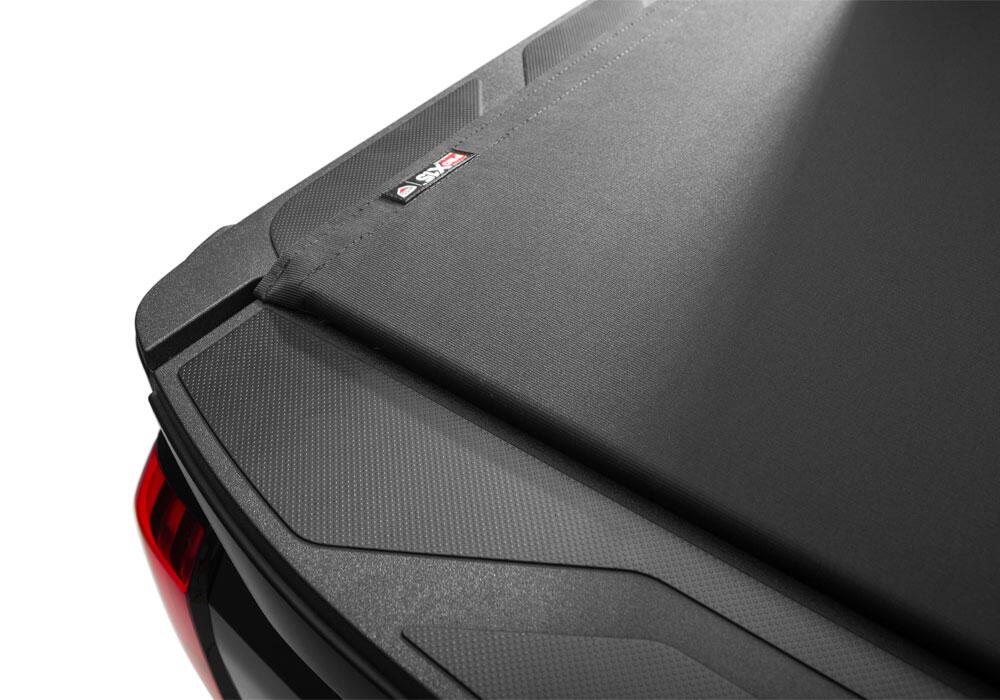Pro X15 Tonneau Cover Black 2022-2026 Toyota Tundra 5 Foot 7 Inch Bed with Deck Rail System Truxedo