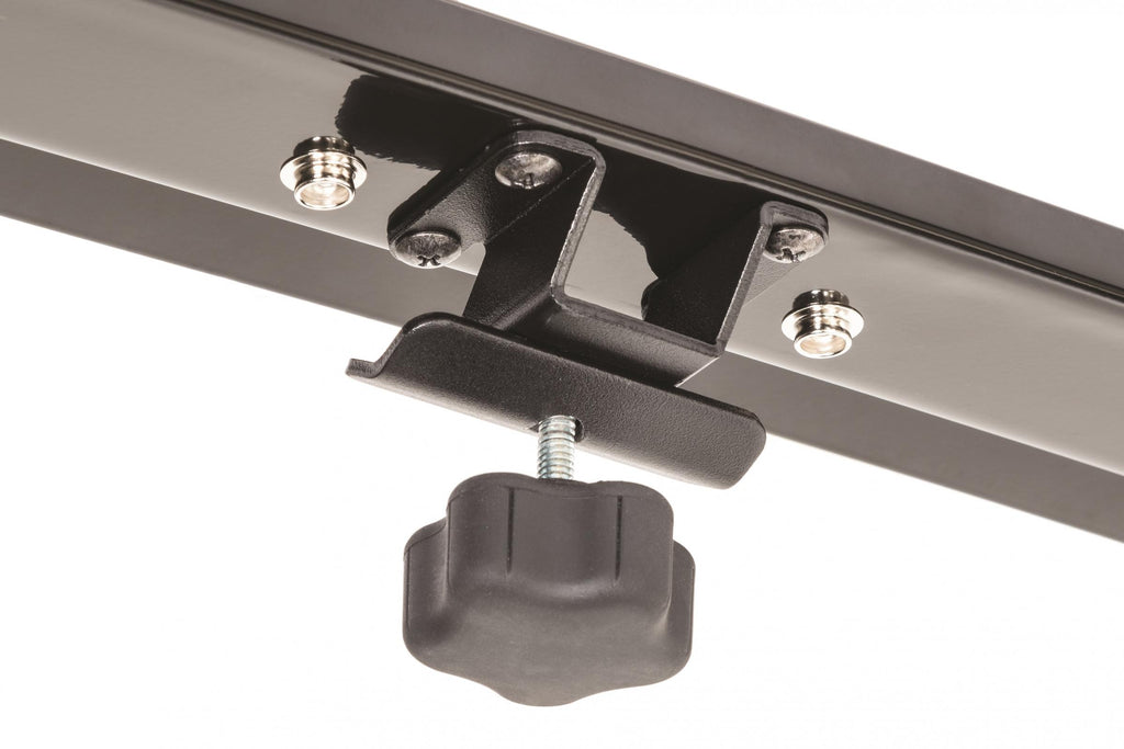 Jeep JK No Drill Windshield Header For 07-18 Wrangler JK Black MasterTop