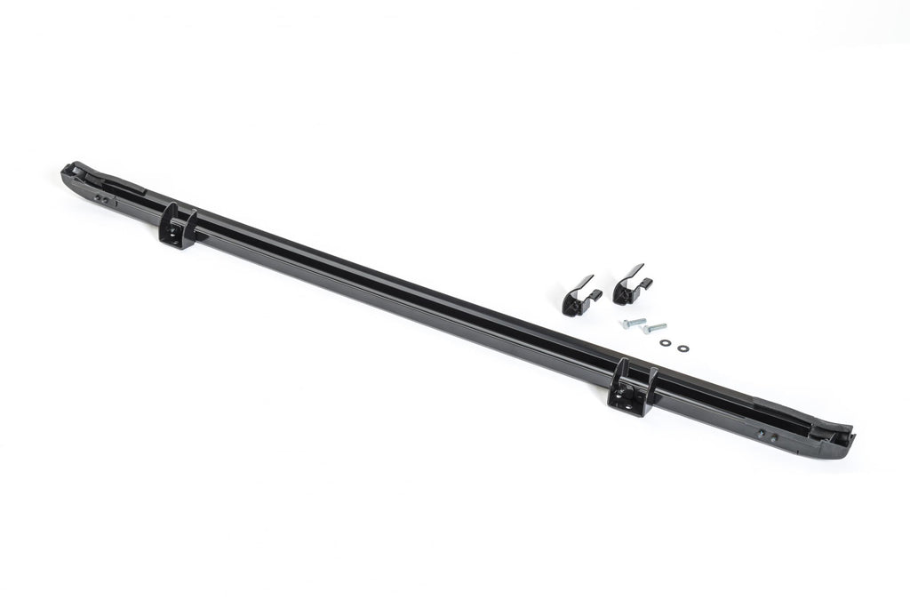 Jeep TJ No Drill Windshield Header For 97-06 Wrangler TJ Black MasterTop