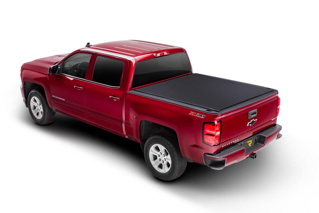Pro X15 Tonneau Cover Black 2014-2018 (2019 Legacy/Limited) Silverado/Sierra 1500/2015-2019 2500 HD/3500 HD 6 Foot 6 Inch Bed Truxedo
