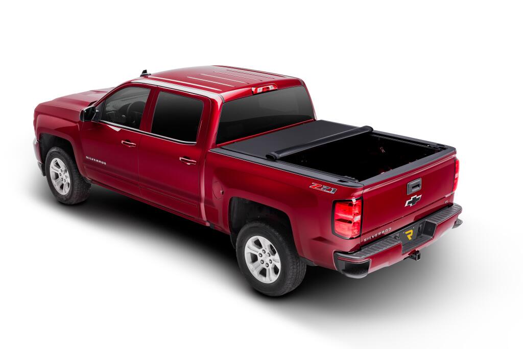 Pro X15 Tonneau Cover Black 2014-2018 (2019 Legacy/Limited) Silverado/Sierra 1500/2015-2019 2500 HD/3500 HD 6 Foot 6 Inch Bed Truxedo