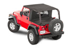 Jeep TJ Ultimate Soft Top Combo Bimini Top Plus For 03-06 Wrangler TJ WindStopper Plus and Tonneau MasterTop