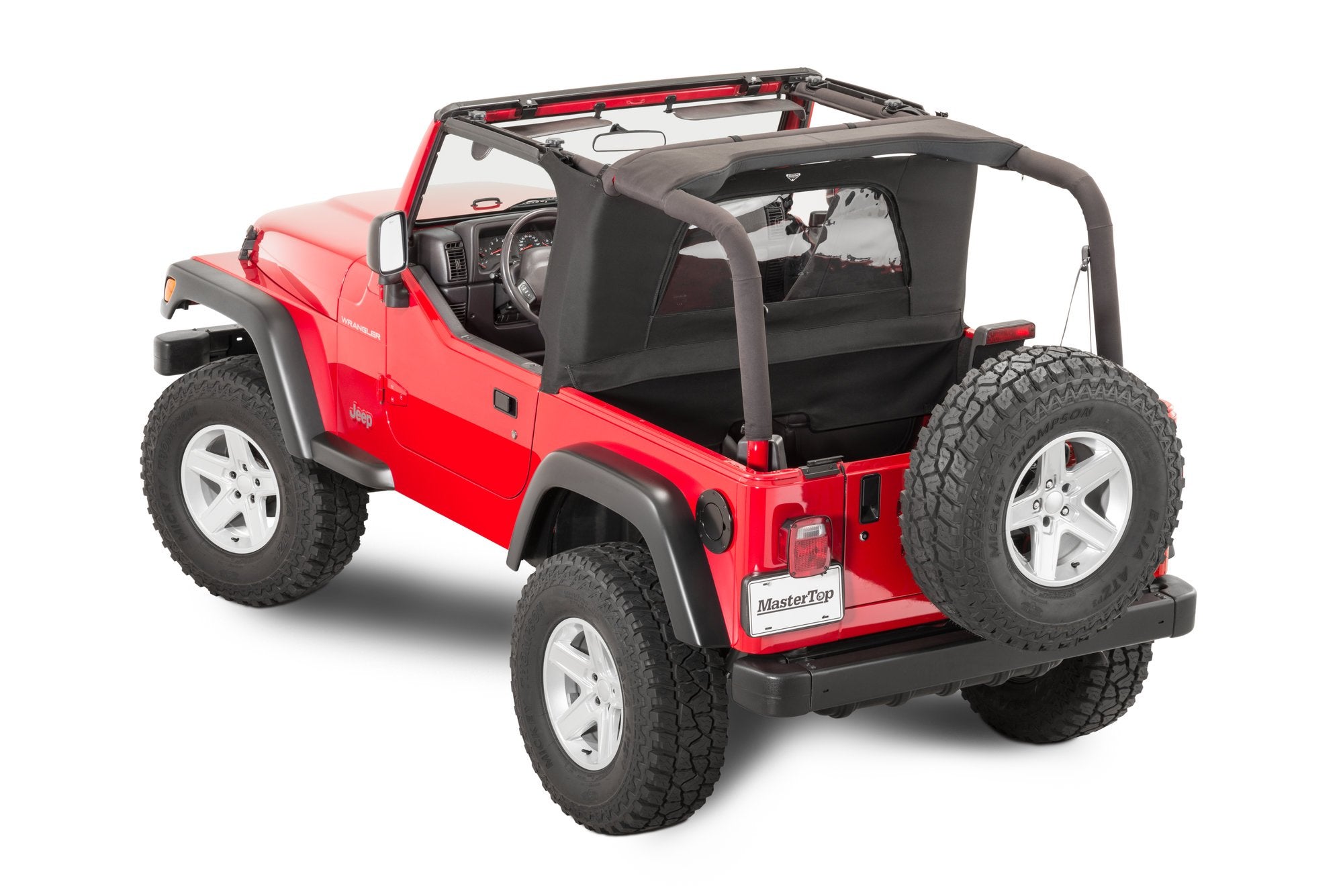 Jeep TJ Ultimate Soft Top Combo Bimini Top Plus For 03-06 Wrangler TJ WindStopper Plus and Tonneau MasterTop