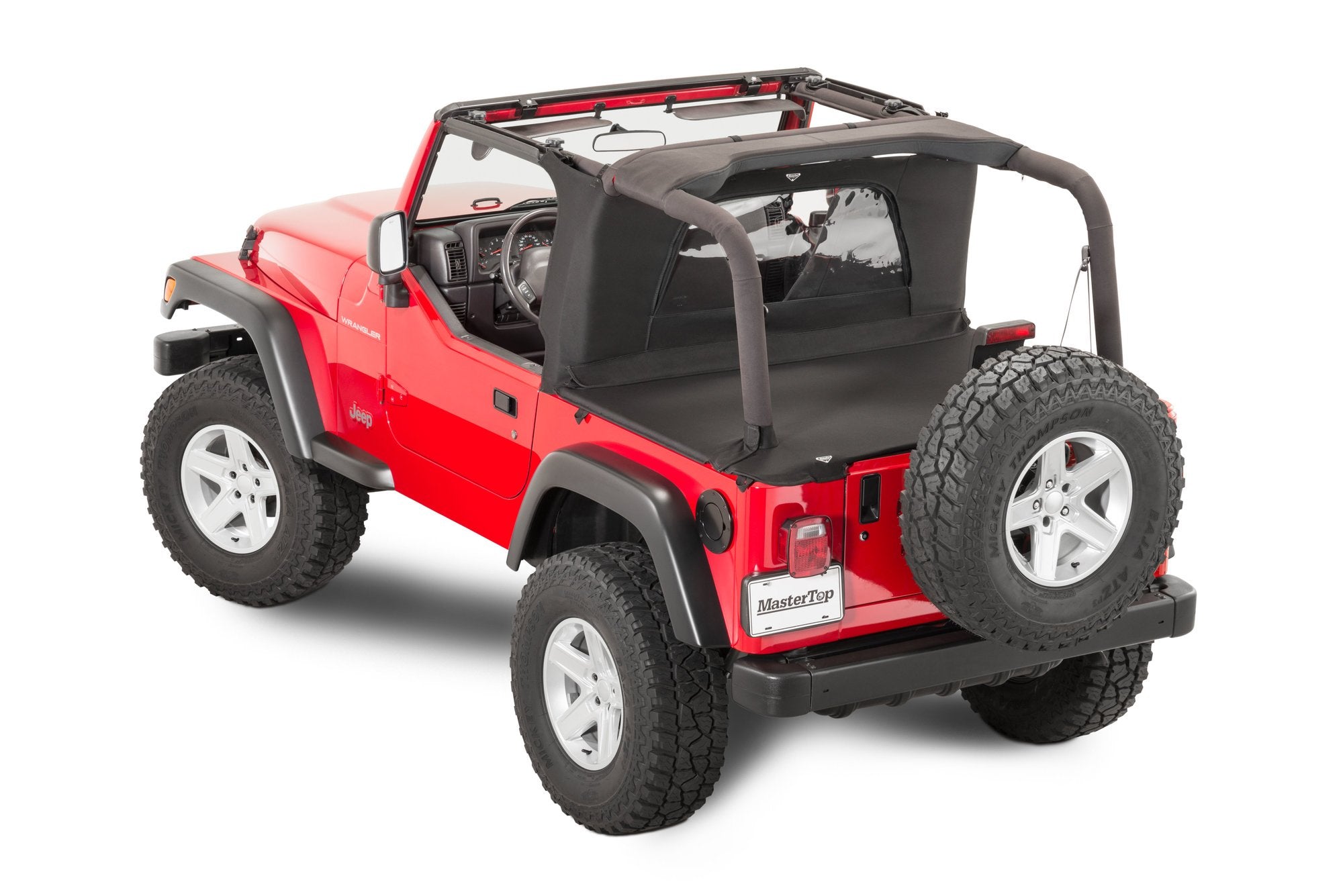 Jeep TJ Ultimate Soft Top Combo Bimini Top Plus For 03-06 Wrangler TJ WindStopper Plus and Tonneau MasterTop