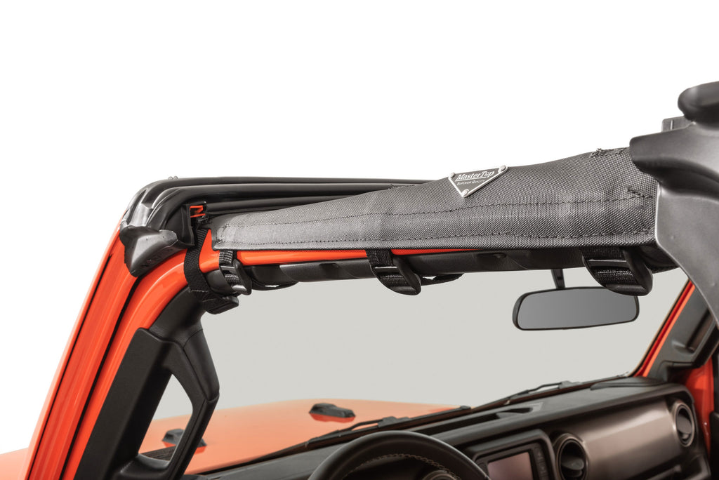 Bimini Top Plus/Wind Stopper Combo2020-2023 Jeep JT Gladiator 4Dr MasterTwill