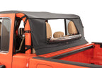 Bimini Top Plus with Integrated Grab Handles/Wind Stopper Combo 20-Present Jeep JT Gladiator 4 Door, MasterTwill MasterTop