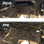 Heat / Sound Insulator Firewall - 2001-2007 GM 6.6L Duramax - Gold Color