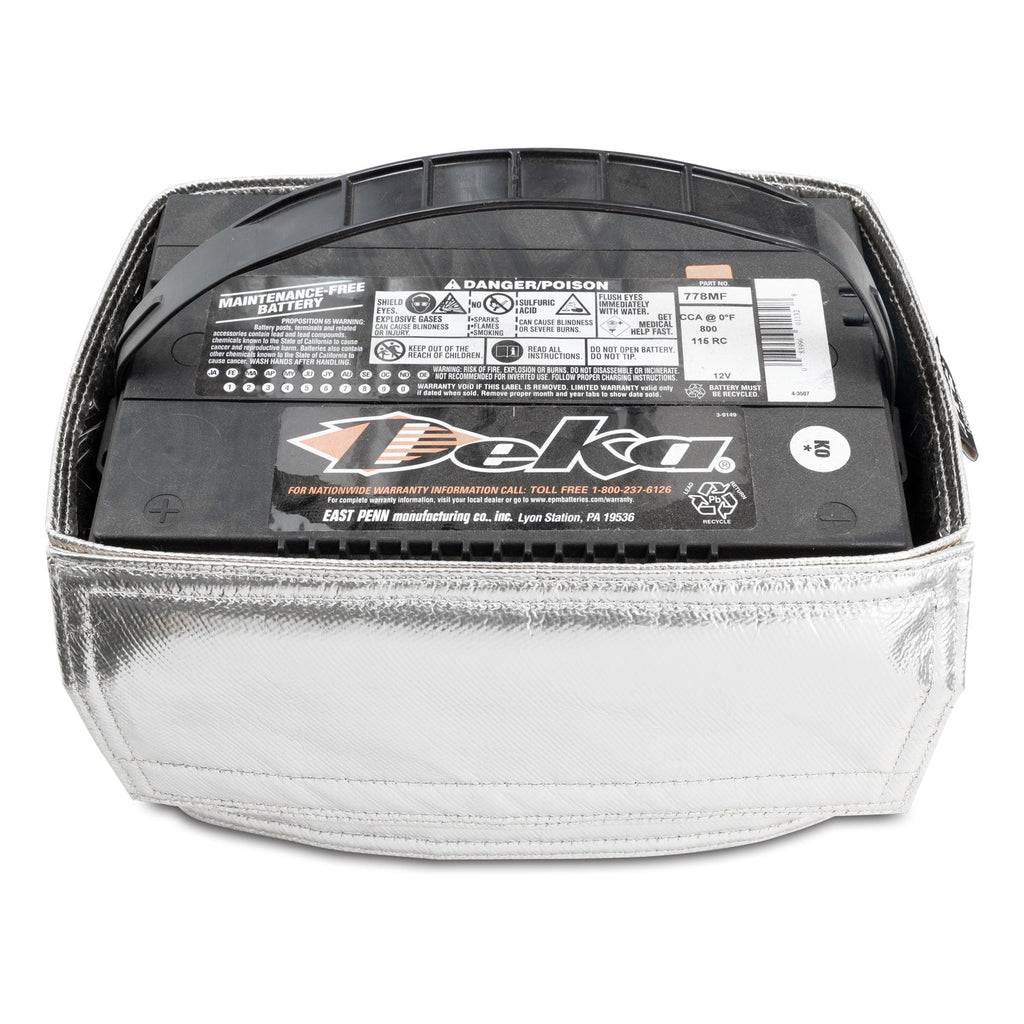 Heat Shield Battery Side Post Silver