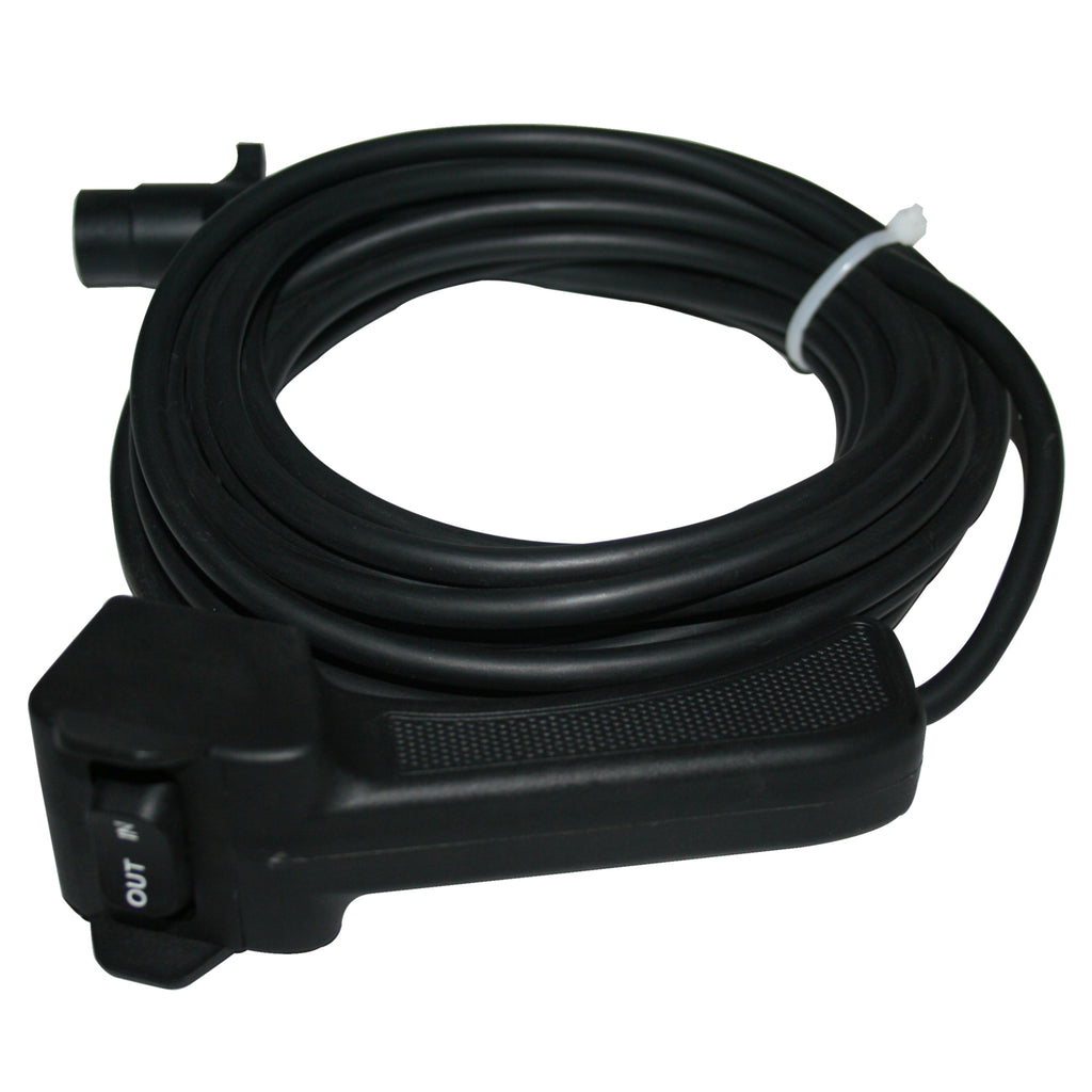 3,400 LB Trailer/Utility Winch 45 Ft Wire Rope Hawse Fairlead Mount Plate Bulldog Winch