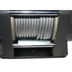 3,400 LB Trailer/Utility Winch 45 Ft Wire Rope Hawse Fairlead Mount Plate Bulldog Winch