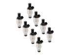 Fuel Injectors 36 Lb/Hr Ev1 / Minitimer High Impedance Set Of 8 Injectors ACCEL