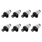 Fuel Injectors 40 Lb/Hr Ev1 / Minitimer High Impedance Set Of 8 Injectors ACCEL