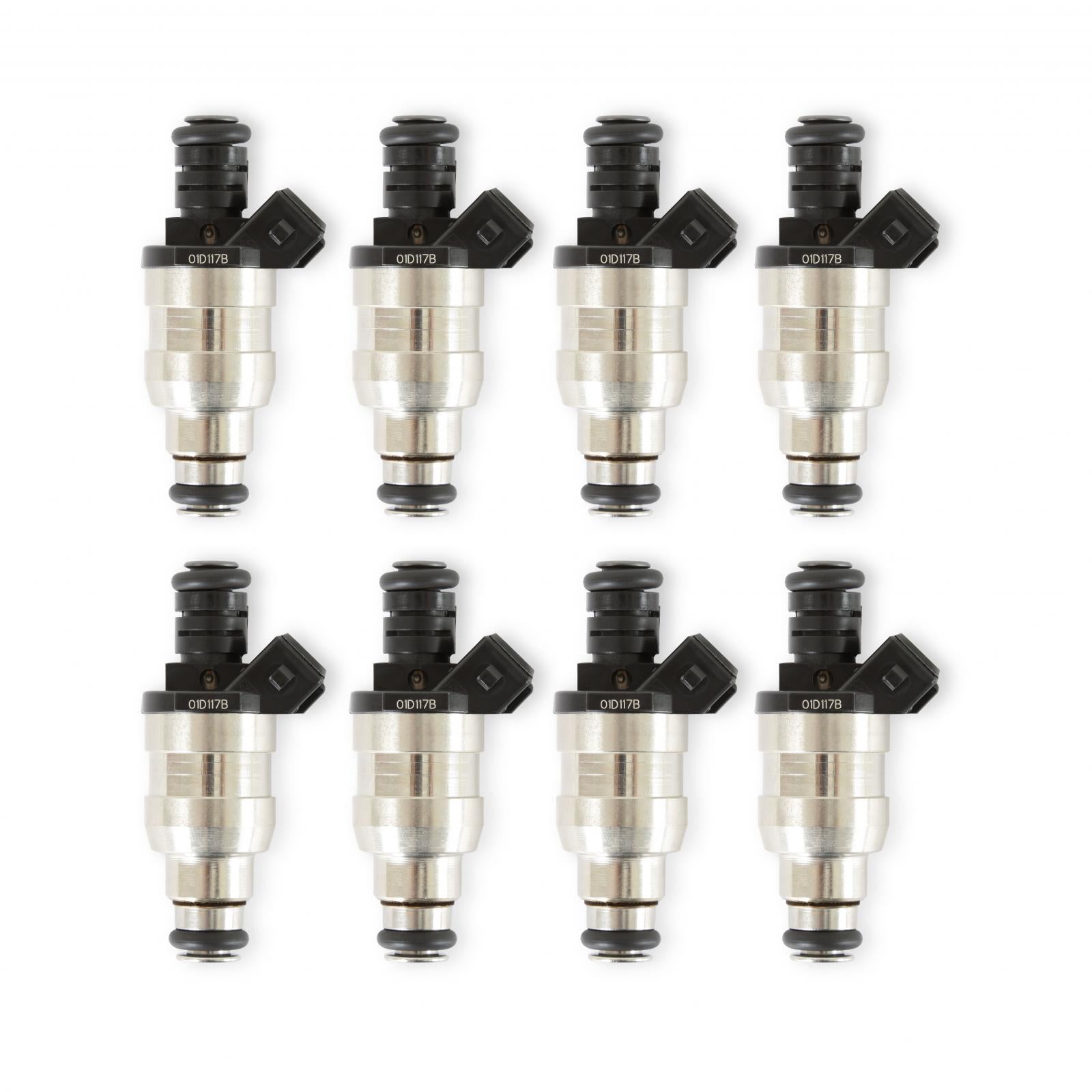 Fuel Injectors 44 Lb/Hr Ev1 / Minitimer High Impedance Set Of 8 Injectors ACCEL