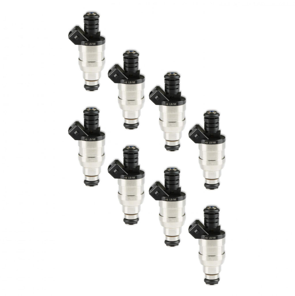 Fuel Injectors 48 Lb/Hr Ev1 / Minitimer High Impedance Set Of 8 Injectors ACCEL
