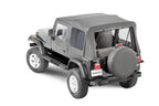 Jeep YJ Replacement Top With Door Skins Tinted Glass For 88-95 Jeep Wrangler YJ Black Diamond MasterTop