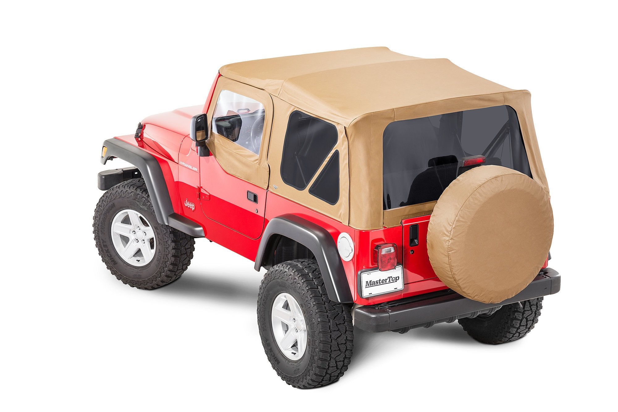 Jeep TJ Replacement Top With Doorskins Tinted Glass For 97-06 Jeep Wrangler TJ Spice Diamond MasterTop