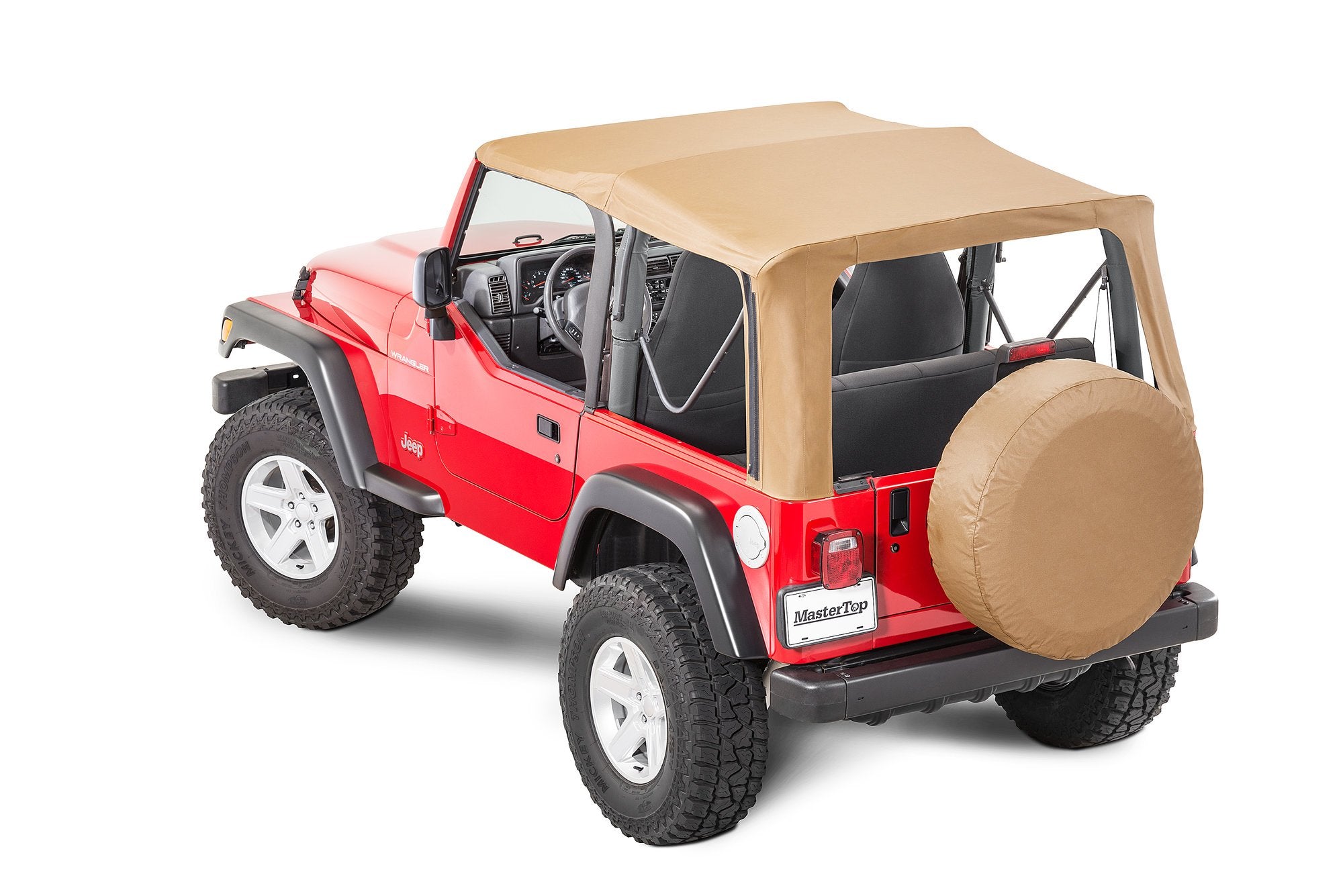 Jeep TJ Replacement Top With Doorskins Tinted Glass For 97-06 Jeep Wrangler TJ Spice Diamond MasterTop