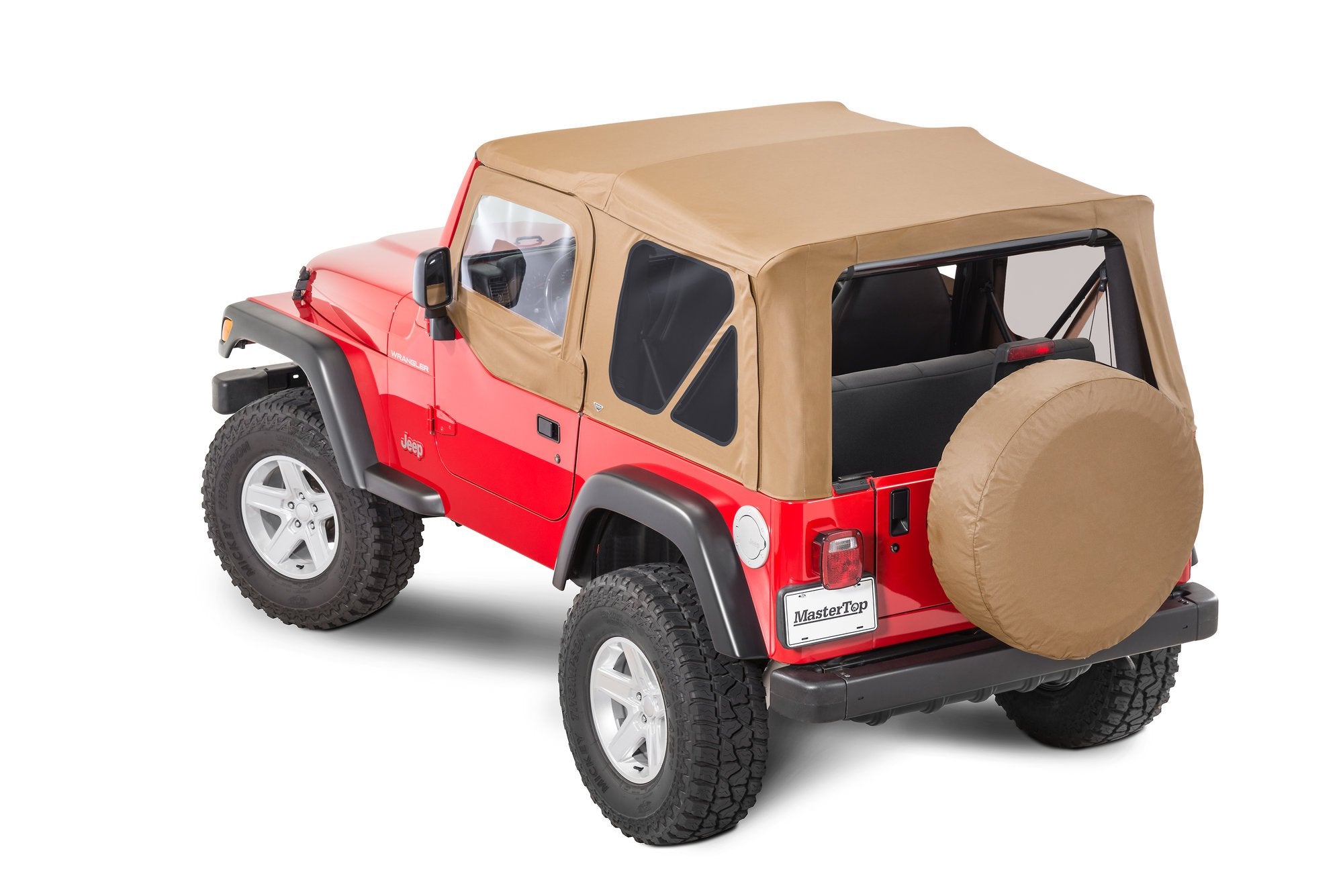 Jeep TJ Replacement Top With Doorskins Tinted Glass For 97-06 Jeep Wrangler TJ Spice Diamond MasterTop