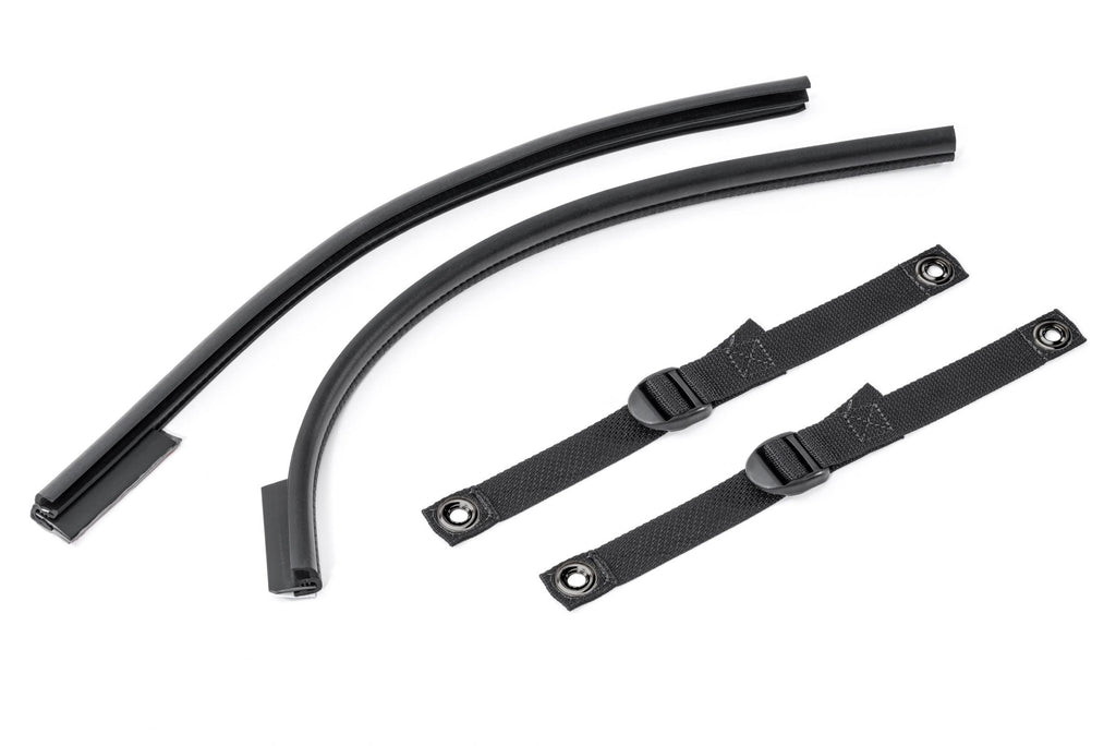 Jeep JK Replacement Top Tinted Glass 07-12 Wrangler JK 2 Door Black MasterTwill MasterTop