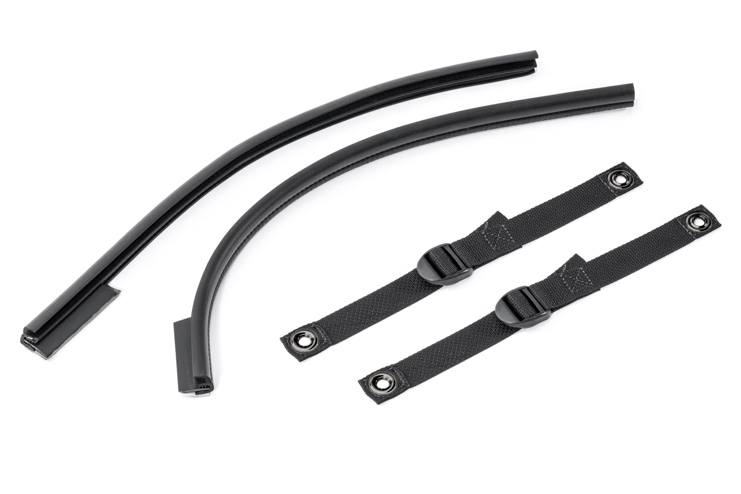Jeep JK Replacement Top Tinted Glass 07-12 Wrangler JK 2 Door Black MasterTwill MasterTop