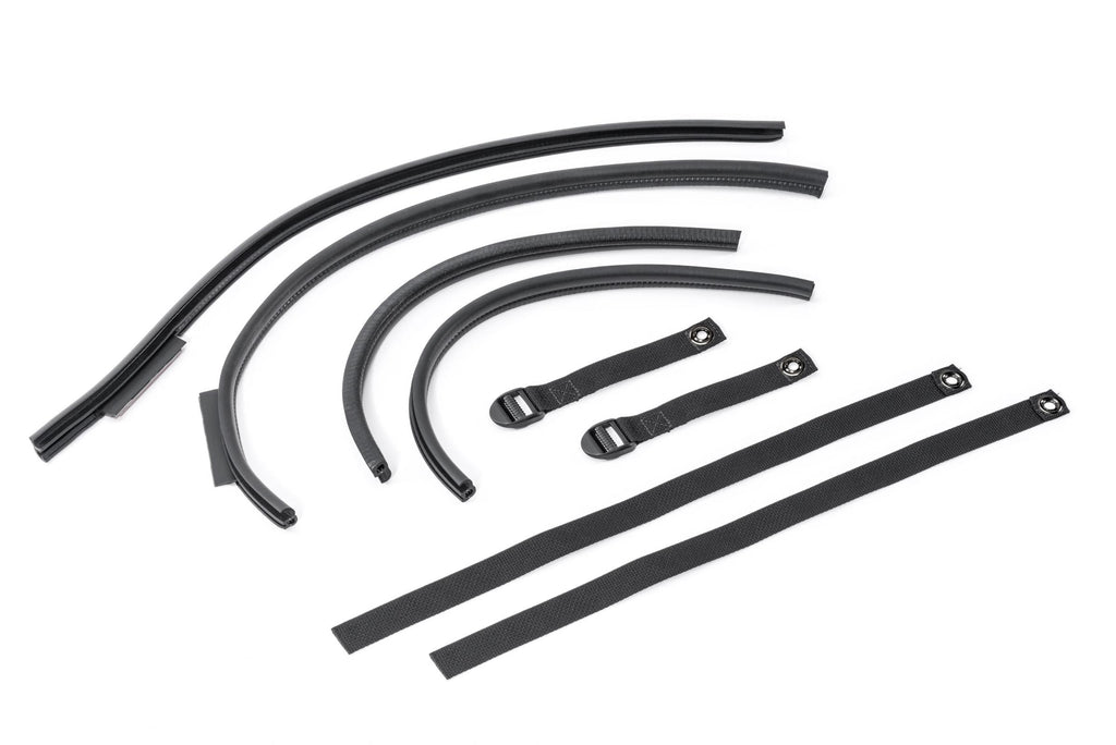 Jeep JK Replacement Top Tinted Glass 10-18 Wrangler JK 4 Door Black MasterTwill MasterTop